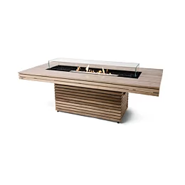 Gin 90 (Dining) Studio - Teak / Natural / Ethanol  / SS / Glass