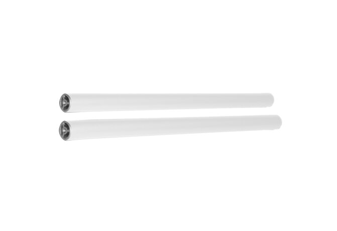 500mm Fixing Rods White - White by Heatscope
