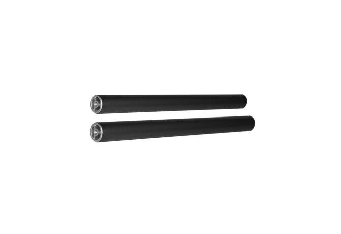 300mm Fixing Rods Black - Black by Heatscope