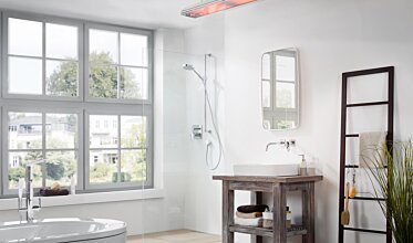 Vision Bathroom - Infrared radiant heaters